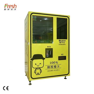 Cor personalizada Juice Vending Machine Smart Extratora alaranjada fresca