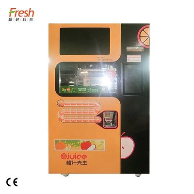 Liga de zinco alaranjado do metal de Apple Juice Vending Machine 400W personalizado