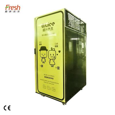 Liga de zinco alaranjado do metal de Apple Juice Vending Machine 400W personalizado