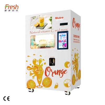 O verão espremeu o metal de Apple Juice Vending Machine 400W liga de zinco