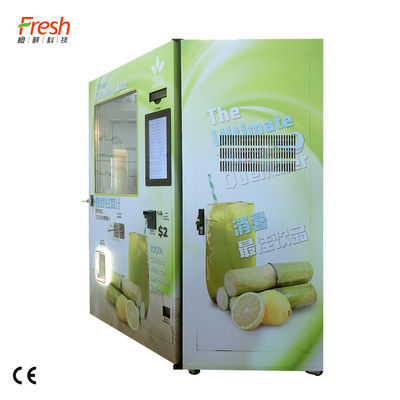 Sr. Orange Sugarcane Juice Vending Machine Custom 220V 800W para 100 - 120 copos