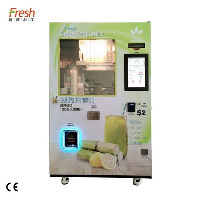 Multi cana-de-açúcar comercial Juice Machine de Cane Fresh Vending Machine 220V da função