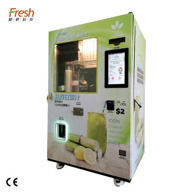Multi cana-de-açúcar comercial Juice Machine de Cane Fresh Vending Machine 220V da função