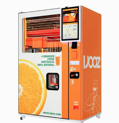 O QR Code sem fio frutifica Juice Vending Machine 220V - 240V 50Hz Frost de refrigeração ar livre