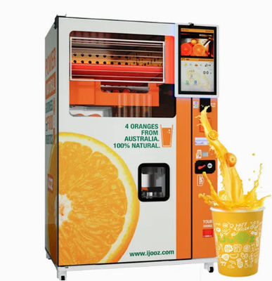 O QR Code sem fio frutifica Juice Vending Machine 220V - 240V 50Hz Frost de refrigeração ar livre