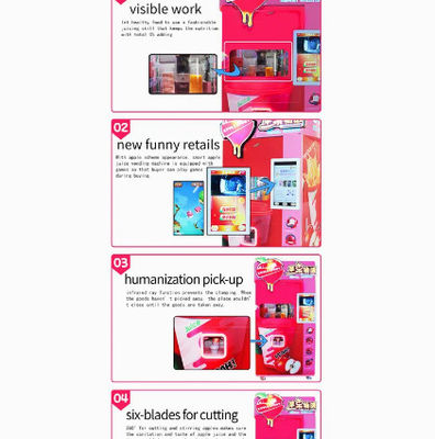 Anúncio publicitário combinado compacto totalmente automático do distribuidor das máquinas de venda automática para a barra