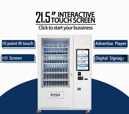 Shopping Juice Vending Machine Self Service automático AC220V 50Hz