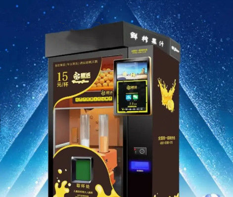 Fabricante alaranjado alaranjado do Juicer de Juice Vending Machine 680W do café elétrico