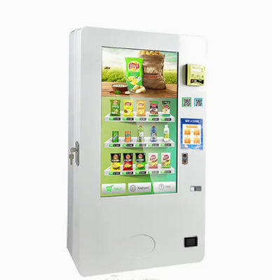 Placa de metal alaranjada de Juice Cups Retail Vending Machine 30W personalizada