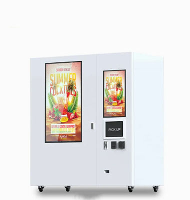 Retalho esperto do alimento alaranjado universal de Juice Vending Machine Automatic Freezing
