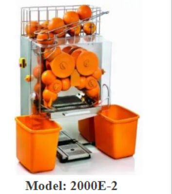 Da máquina alaranjada do Juicer do limão fresco vendendo automático comercial do extrator espremido