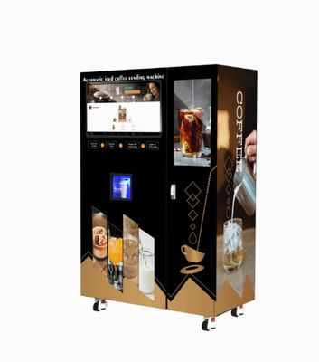 Supermercados totalmente automático exteriores internos de Juice Vending Machine For Malls