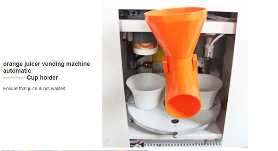 CE 1500W automático da máquina de venda automática alaranjada fresca do Juicer habilitado