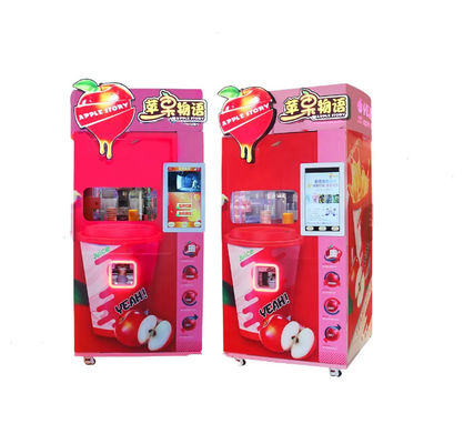 Apple alaranjado Juice Cold Drink Vending Machine 500W para alamedas dos supermercados da loja