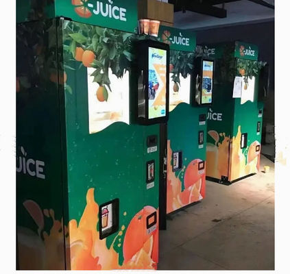 Hotéis alaranjados de Juice Vending Machine Customized For da bebida saudável