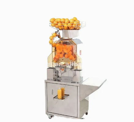 Metal industrial Juice Vending Machine Automatic Maker alaranjado de aço inoxidável