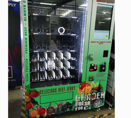 A relação de Juice Vending Machine Self Service MDB do fruto do elevador do alimento personalizou
