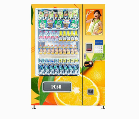 A relação de Juice Vending Machine Self Service MDB do fruto do elevador do alimento personalizou