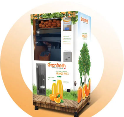 Estação de metro fresca do hotel de Juice Vending Machine For Street do alimento saudável do OEM