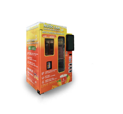 Juice Vending Machine fresco natural 24 horas de serviço do auto que vende o quiosque personalizou