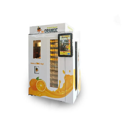 Juice Unmanned Vending Machine pressionado fresco 24 horas de serviço do auto para o mercado