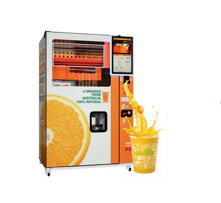Máquina de venda automática sem fio 1100W do pagamento do QR Code para o suco de fruto