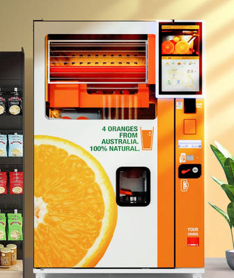 Máquina de venda automática sem fio 1100W do pagamento do QR Code para o suco de fruto
