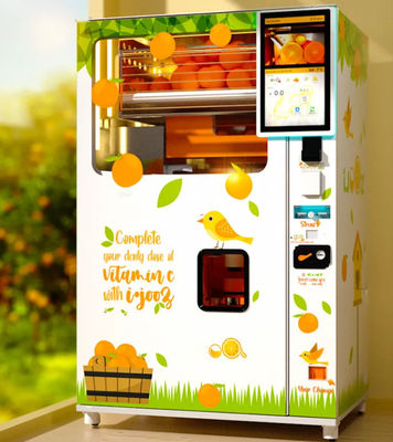 1500W a laranja Juice Vending Machine Automatic Air fresco esfriou para supermercados