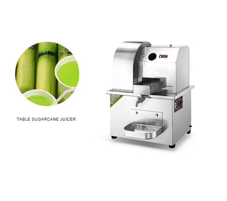 Poder Sugar Cane Squeezer Stainless Steel 220V Sugar Cane Juice Extratora do parafuso