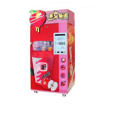 24 horas de Apple Juice Vending Machine 500W para shopping dos supermercados