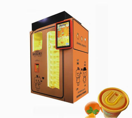 Máquina alaranjada automática de Juice Squeezer Outdoor Drink Vending do shopping