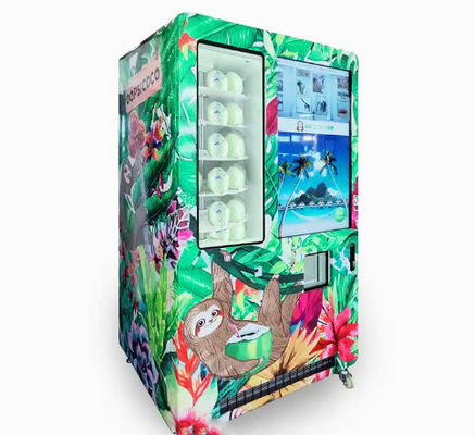 Tela táctil automático de Juice Vending Machine Multifunctional Smart do coco fresco