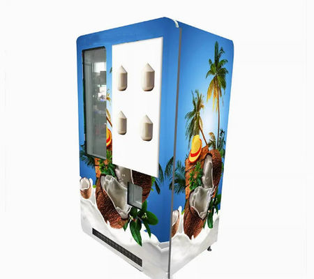 Tela táctil automático de Juice Vending Machine Multifunctional Smart do coco fresco