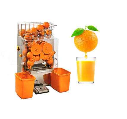 Casa Juice Machine Stainless Steel Color alaranjado espremido fresco saudável