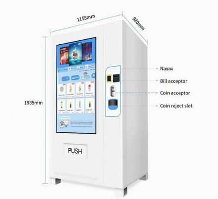Petisco Juice Maker Automatic Vending Machine alaranjado do alimento para a farmácia da escola