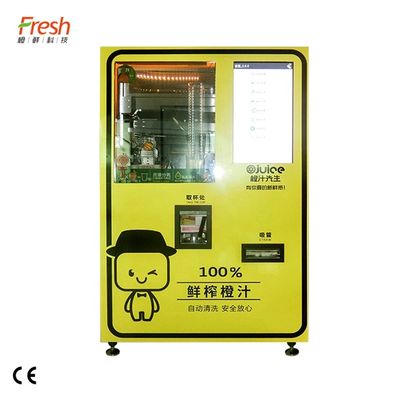 Máquina automática de venda de sumos do hospital do aeroporto com temperatura entre 0 e 10 °C