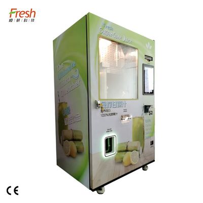 Máquina automática de venda de suco LED de cor personalizável com tempo de cozimento de 90 anos