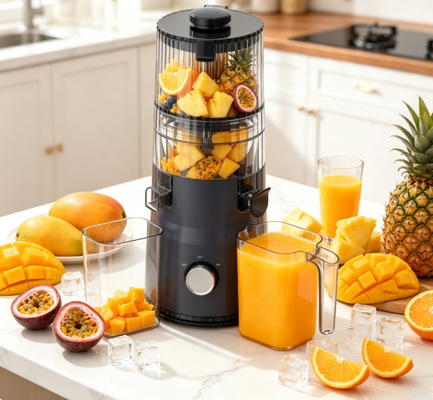 Fresco Smart HJ103A Compacto Suco de Mastigar Lento A escolha colorida para a vida moderna com 4 opções de cores, chuveiro largo de 135mm, 200W de impressão a frio e autolimpeza