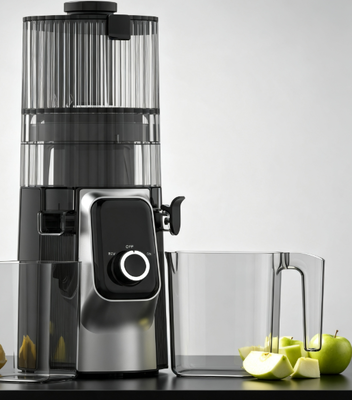 Espremedor Lento Fresh Smart HJ102C – O Espremedor Que Libera o Sabor Como Nunca Antes com 3 Velocidades Ajustáveis, Bocal Largo de 135mm, Prensagem a Frio de 200W e Autolimpeza