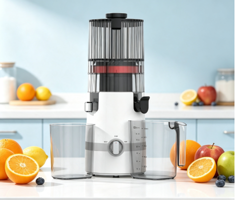 Espremedor Lento Inteligente HJ102B Fresh Smart – Suco Puro, Alegria Pura, Segurança Pura com Bocal de 135mm, Cold Press de 200W, Autolimpeza e Smart Lock para Famílias