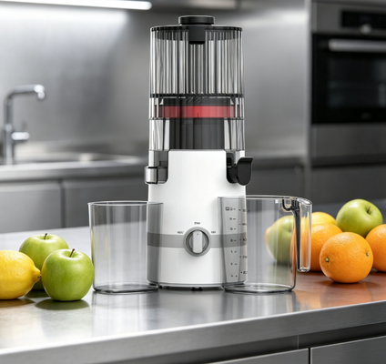 Espremedor Lento HJ102B Fresh Smart – A Atualização Saudável de Cozinha que Sua Família Merece com Bocal de 135mm, Cold Press de 200W, Autolimpeza e Trava de Segurança
