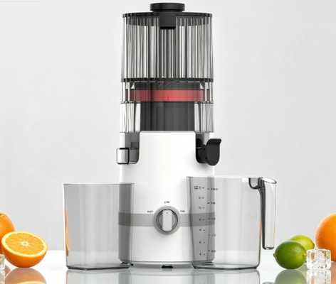 Espremedor Lento HJ102B Fresh Smart – O Coração de uma Cozinha Saudável com Bocal de 135mm, Prensagem a Frio de 200W, Autolimpeza e Trava de Segurança à Prova de Família