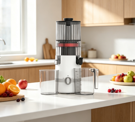Espremedor Lento Fresh Smart HJ102B – O Hábito Saudável Diário da Sua Família com Bocal de 135mm, Cold Press de 200W, Autolimpeza e Trava de Segurança Segura