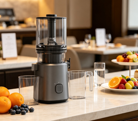 Espremedor Lento de Mastigação Fresh Smart HJ303 Full-Press — Encha, Esprema, Sirva